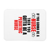 MAGNET FLEXIBLE INFIRMIÈRE PÉDIATRIQUE (Horizontal)