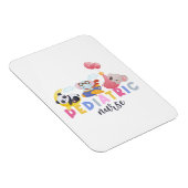 Magnet Flexible Infirmière pédiatrique Animal Safari Zoo Enfants I (Côté Droit)