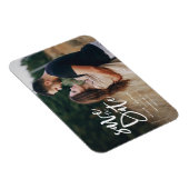 Magnet Flexible Inky script photo enregistrer la date (Côté Droit)