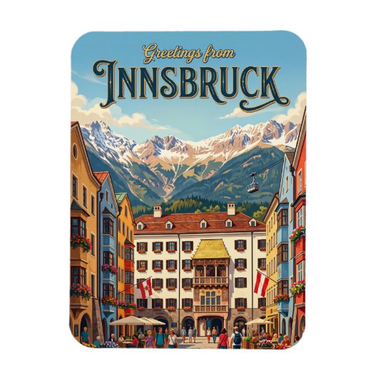Magnet Flexible Innsbruck Autriche (Vertical)