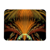 Magnet Flexible Insecte orange Alien (Horizontal)