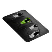 Magnet Flexible Insecte vert grumeleux (Côté Droit)