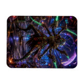 Magnet Flexible Insectoid Space Pirate — Six-Armed Combatant (Horizontal)