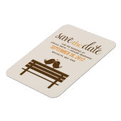 Magnet Flexible Inséparables sur le Mariage Park Bench (Côté Gauche)