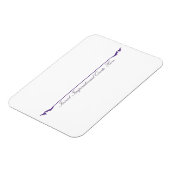 Magnet Flexible Insérer un devis inspirant ici - violet (Côté Gauche)