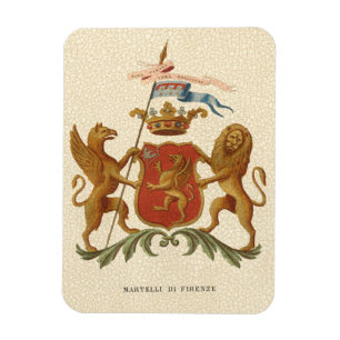 Magnet Flexible Insigne héraldique majestueux avec le griffon et