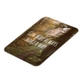 Magnet Flexible Inspiration Dieu fera une citation de la voie (Côté Gauche)