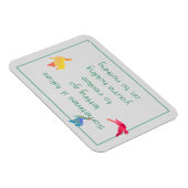 Magnet Flexible Inspirational Quote about Holding On Letting Go (Côté Droit)