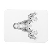 Magnet Flexible Inspiré D'Un Elk (Horizontal)