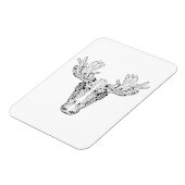 Magnet Flexible Inspiré D'Un Elk (Côté Gauche)