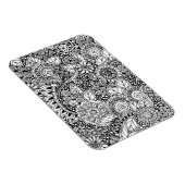 Magnet Flexible Inspirée par la flore ethnique (Côté Droit)
