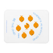 Magnet Flexible Inspiring Grade School Teacher Devise pour la Coup (Horizontal)