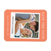 Magnet Flexible Instant Camera Style Photo Enregistrer La Date Cor (Horizontal)