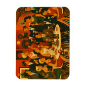 Magnet Flexible Intellectuels de Martini Moderne de Milieu de Sièc (Vertical)