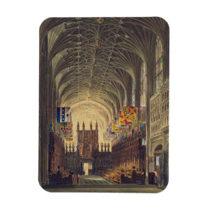 Magnet Flexible Intérieur de la chapelle de St George, château d