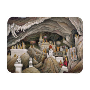 Magnet Flexible Intérieur de la grotte de Nam Hou, les Laotiens,