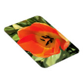 Magnet Flexible Intérieur de la tulipe orange (Côté Droit)