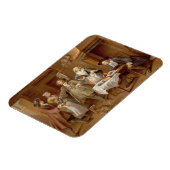 Magnet Flexible Interior of a Kitchen with Figures Tasting (Côté Gauche)