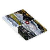 Magnet Flexible Interlaken - Suisse - Mosaic - (Côté Droit)