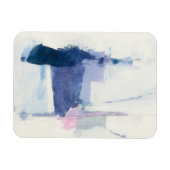 Magnet Flexible Interlude | Abstrait en bleu (Horizontal)
