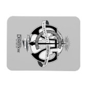 Magnet Flexible International Confederation of Wizards Logo (Horizontal)