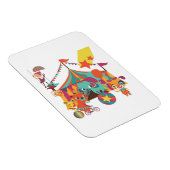 Magnet Flexible Interprètes de cirque (Côté Droit)