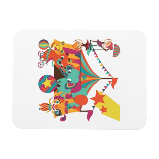 Magnet Flexible Interprètes de cirque (Horizontal)