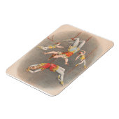 Magnet Flexible Interprètes De Trapeze Hommes Et Femmes (Côté Gauche)