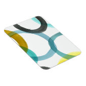 Magnet Flexible Interverrouillage des cercles jaunes et bleus (Côté Droit)