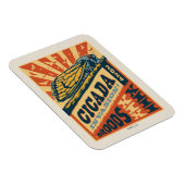 Magnet Flexible Invasion Canada 2024 Lettre Presse (Côté Droit)