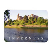Magnet Flexible Inverness Castle vue frigo aimant (Horizontal)