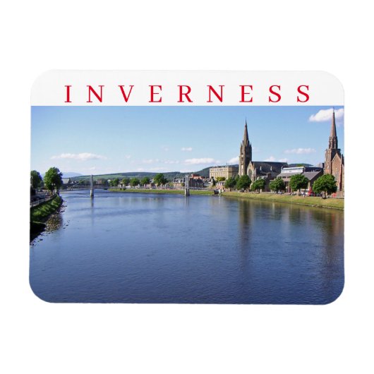 Magnet Flexible Inverness vue panoramique aimant frigo (Horizontal)
