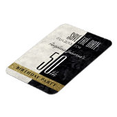 Magnet Flexible Invitation 50e anniversaire (Côté Gauche)