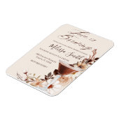 Magnet Flexible Invitation à la fête de douche de mariage L'amour  (Côté Gauche)