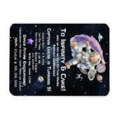 Magnet Flexible Invitation d'anniversaire de l'enfant à thème spat (Horizontal)