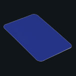 Magnet Flexible Invitation de mariage minimale en bleu profond<br><div class="desc">Conception moderne minimaliste de mariage avec fond bleu profond solide - parfait pour les élégants mariages d'été ou de l'année. Faites une déclaration d'élégance moderne avec cette Faire-part de mariage Minimale audacieuse sur un Arrière - plan Bleu Profond. Conçu pour les couples qui apprécient les lignes épurées et le raffinement...</div>