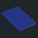 Magnet Flexible Invitation de mariage minimale en bleu profond<br><div class="desc">Conception moderne minimaliste de mariage avec fond bleu profond solide - parfait pour les élégants mariages d'été ou de l'année. Faites une déclaration d'élégance moderne avec cette Faire-part de mariage Minimale audacieuse sur un Arrière - plan Bleu Profond. Conçu pour les couples qui apprécient les lignes épurées et le raffinement...</div>