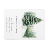 Magnet Flexible Invitation de Noël d'entreprise moderne (Horizontal)