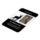 Magnet Flexible Invitation de service commémoratif Cerf de scène e (Côté Gauche)