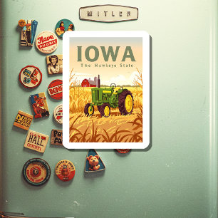 Magnet Flexible Iowa vintage