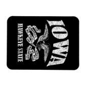Magnet Flexible Iowa vintage (Horizontal)