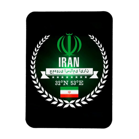 Magnet Flexible Iran (Vertical)