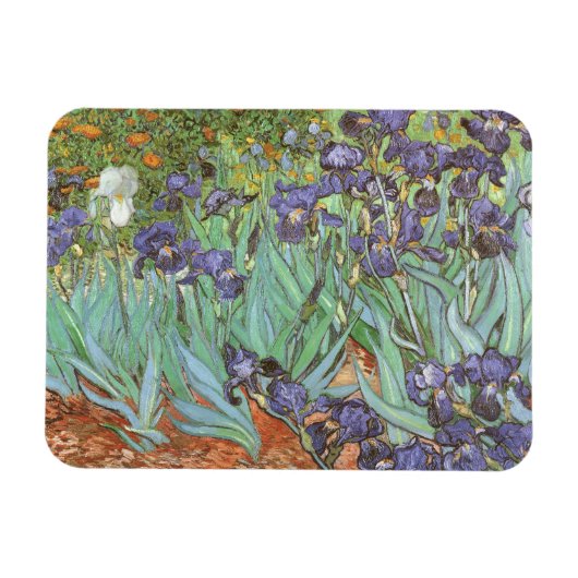 Magnet Flexible Iris de Vincent van Gogh (Horizontal)