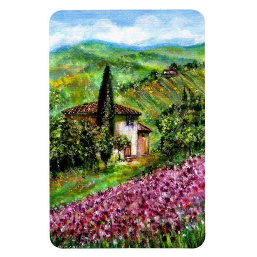 MAGNET FLEXIBLE IRISES EN TOSCANE (Vertical)