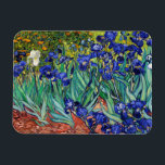 Magnet Flexible Irises par Vincent van Gogh<br><div class="desc">Irises par Vincent van Gogh,  1889.</div>