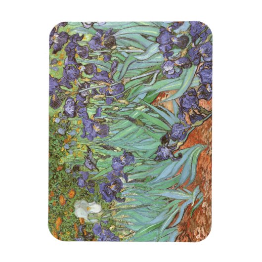 Magnet Flexible Irises par Vincent van Gogh (Vertical)
