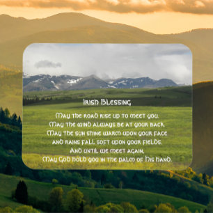 Magnet Flexible Irish Blessing Green Valley Photo