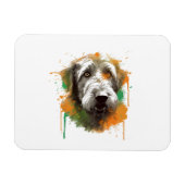 Magnet Flexible Irish Wolfhound (Horizontal)