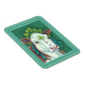 MAGNET FLEXIBLE IRLANDAIS BRED ST. PATRICK'S DAY HEIFER, VACHE SHA (Côté Droit)