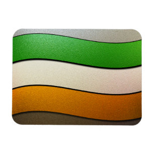 Magnet Flexible Irlande Drapeau couleurs-Chrome par Shirley Taylor